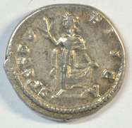 Original Mint Caracalla Roman Silver Denarius, 198-217 AD