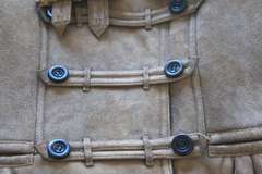 Authentic Burberry Prorsum Sherling and Suede Jacket