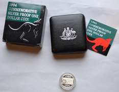 1994 Australia Silver Proof Dollar