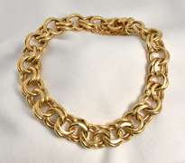 Nice Heavy Vintage 14k Charm Bracelet