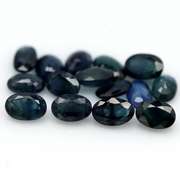 Heated only! 8.75ct Royal blue Sapphire set from Madagascar
