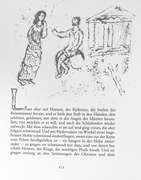 Marc Chagall Le Dieu Du Cyllene, Hermes