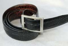 Fine Quality Reversable Leather Belt, Made In Italy