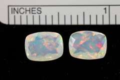 Vibrant Natural Opal Pair - 2.25 cts.