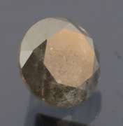 Sunning .63ct smooth cut real gray Diamond solitaire