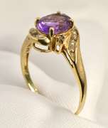 Tasteful Amethyst Ring