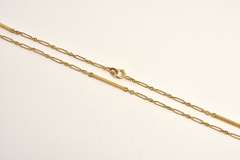Stylish Bar and Link Necklace