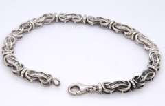 Sterling Silver Diamond Fancy Bracelet