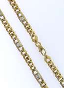 Unbelievable Cartier Style 18kt Necklace and Bracelet Set