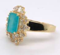 Sterling Silver Cubic Zirconia Ring