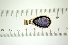 Sterling Silver Agate Pendant