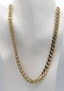 Gorgeous 14kt Yellow Gold Curb Link Chain Necklace