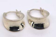 Sterling Silver Hoop Earrings