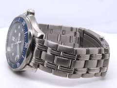 Omega Seamaster Midsize Blue Dial Quartz Watch