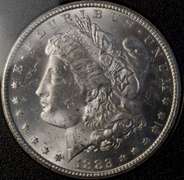 1882-CC GSA Hoard Morgan Silver Dollar NGC MS63.