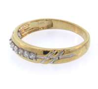 Wonderful 3 Ring Wedding Set in 14kt Yellow Gold