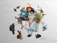 Vintage Norman Rockwell From 'Four Ages of Love'