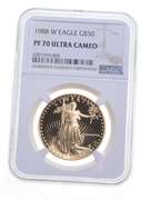 PF70 UCAM 1988-W $50 American Gold Eagle - Graded NGC
