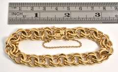 Nice Heavy Vintage 14k Charm Bracelet