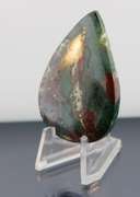 Superb 84.31ct Chrysocolla and Malachite cabochon