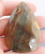 UNTREATED! Gigantic 559ct golden tone Sapphire