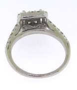 Stunning 14kt WG Diamond Invisible Set Halo Ring