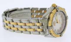 Breitling Wings Lady Cocktail Stahl Gold accent Watch