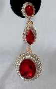 Sexy Ruby Color Earrings