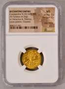 Constantine IV 668-685 BU Gold Solidus