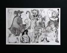 Pablo Picasso, Plate 97 from '347' series