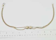 Sterling Silver Heart Necklace With Gold Plated Hearts.