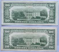 1934 D  $ 20 NY & Richmond Fed Reserve Notes
