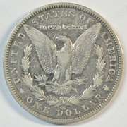 Rare handsome 1879-CC Morgan Silver Dollar in VF