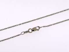 Gorgous Italian White Gold Chain Necklace