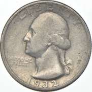 1932-D Washington Quarter