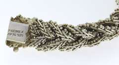 Vintage Sterling Silver Signed Bracelet