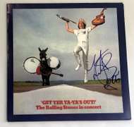 Rolling Stones Charlie Watts Autographed Get Yer Ya-Ya's Out LP Sleeve 2006 ACOA