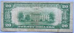 $ 20 Series of 1929 National Currency New York Note
