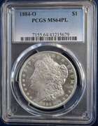 1884-O PCGS MS64PL $1