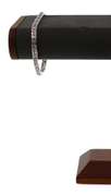 Sterling Silver Tennis Bracelet with Cubic Zirconia