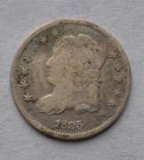 1835 Small Date Small 5 Bust Half Dime
