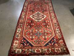 MAGNIFICENT PERSIAN SAROUK RUNNER 3.7x7