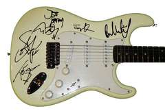 Aerosmith Autographed Facsimile Signed Guitar