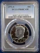 1971-S PCGS PR68CAM 50C