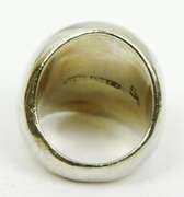 Chunky High Domed Sterling Silver Ring, Size 5