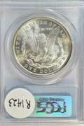 Nearly Gem BU 1921 Morgan Silver Dollar. PCGS MS64