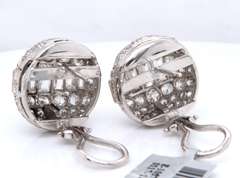 Unforgettable RBC and Baguette Cut Diamond Earrings