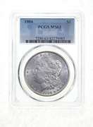MS63 1904 Morgan Silver Dollar - Graded PCGS