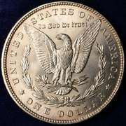 1896 Morgan Silver Dollar, BU.