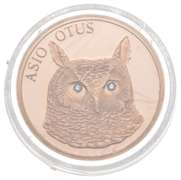 2000 Turkey 50,000,000 Gold Lira - Owl - Diamond Eyes